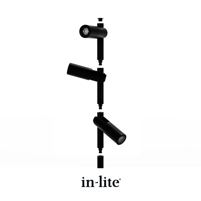 IN-LITE® AIM Modular spike spotlights - 12v Garden Spotlight