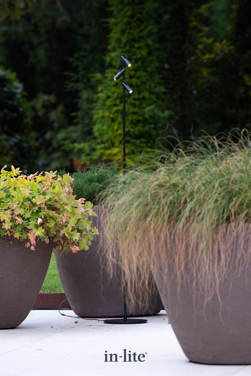 IN-LITE® AIM FLOOR - 12v Modular Floor Light W/Base