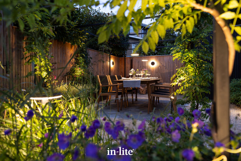 IN-LITE® DISC WALL - 12v Garden Wall Light