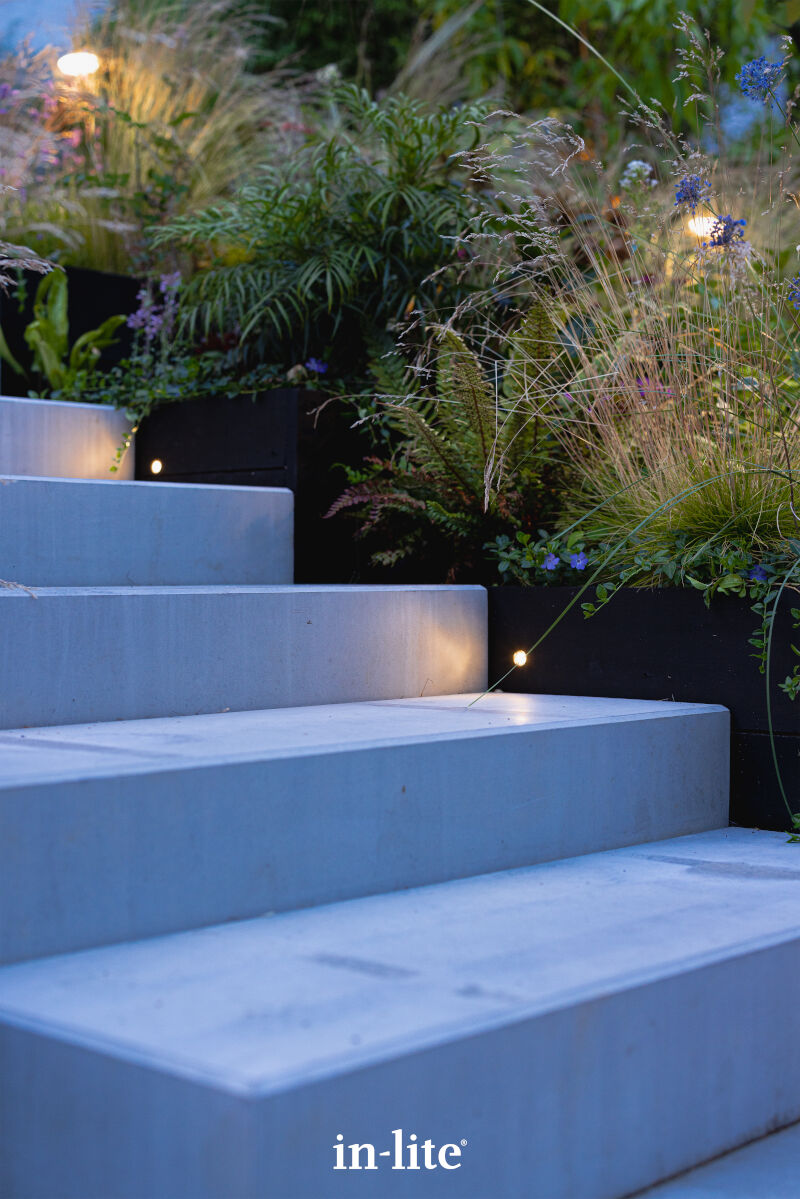 IN-LITE® FUSION 22 RVS (Ø28mm bezel) - 12v Recessed Garden Light