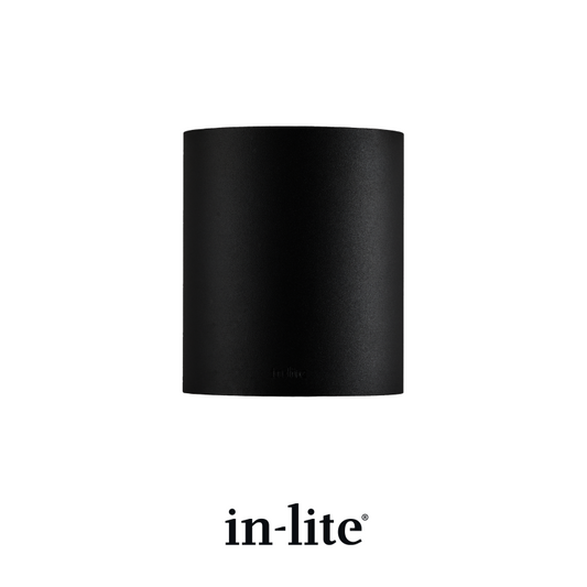 IN-LITE® HALO DOWN Black - 12v Garden Wall Light