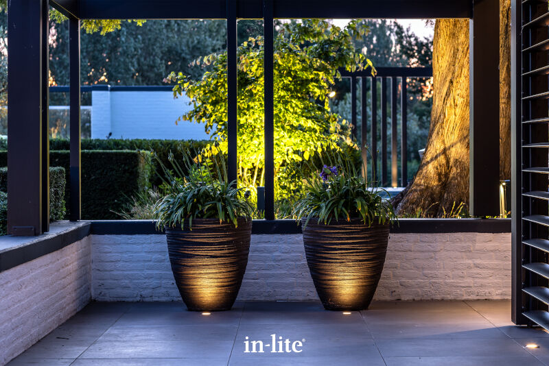 IN-LITE® HYVE (Ø68mm) Stainless Steel -  12v Garden Recessed Light