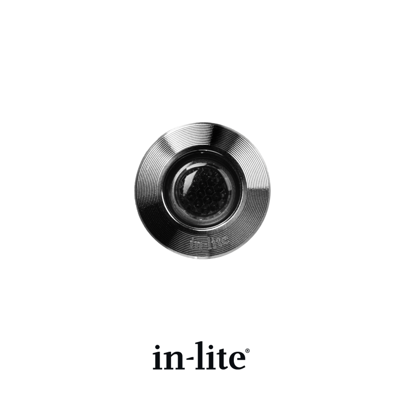 IN-LITE® HYVE 22 RVS (Ø22mm) Stainless Steel  -  12v Garden Recessed Light