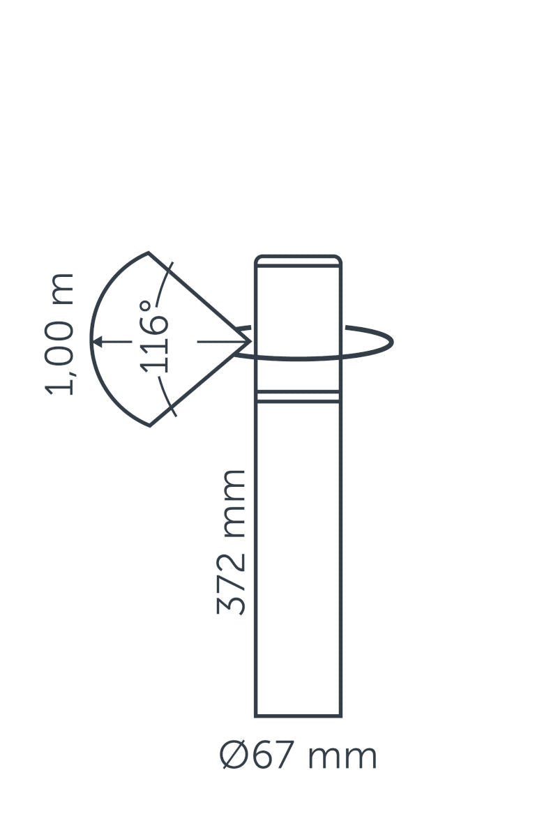 IN-LITE® LIV LOW bollard light - 12v - Garden Pathway & Planting Light