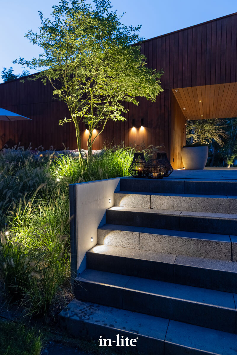 IN-LITE® LUNA (Ø68mm bezel) - 12v Asymmetric Recessed Garden Light