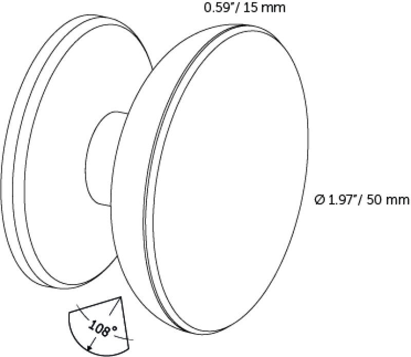 IN-LITE® MINI SWAY WALL - 12v Garden Wall Light