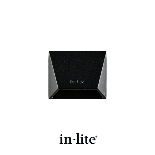 IN-LITE® MINI WEDGE Dark Grey - 12v Garden Wall Light