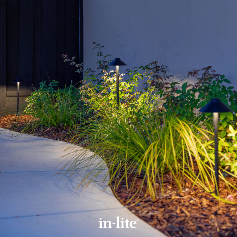 IN-LITE® NAIL Mushroom Lights - 12v Pathway & Planting Light