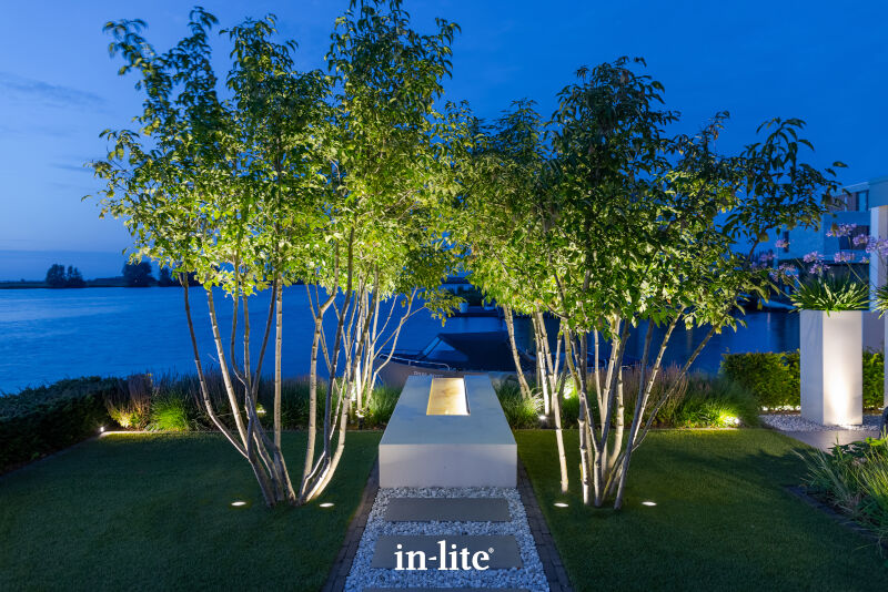 IN-LITE® NERO (Ø130mm bezel) - 12v Recessed Garden Light