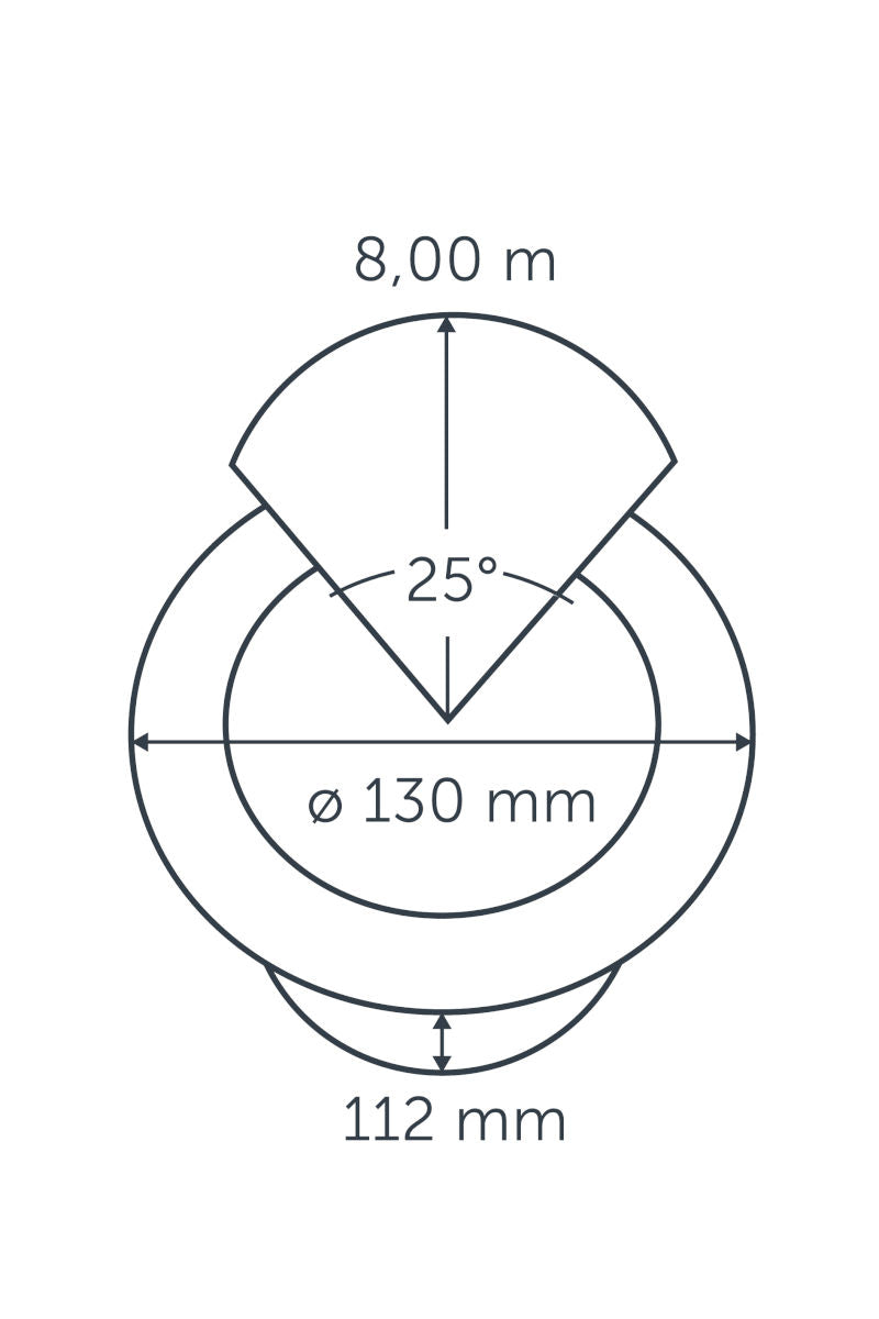 IN-LITE® NERO (Ø130mm bezel) - 12v Recessed Garden Light