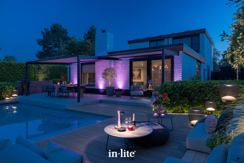 IN-LITE® SMART FLUX TONE (Ø68mm bezel)- 12v RGBW Recessed Garden Light