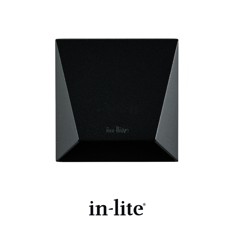 IN-LITE® WEDGE Dark Grey - 12v Garden Wall Light